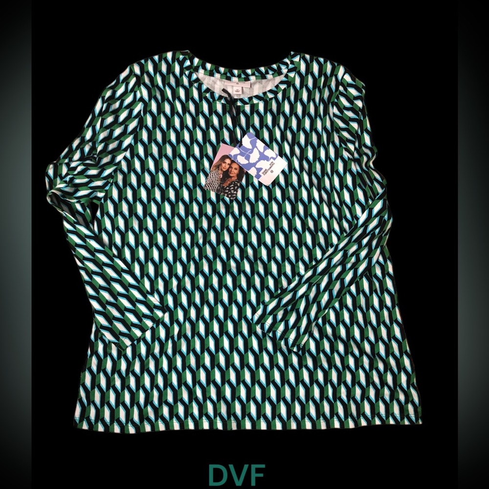 Diane Von Furstenberg for Target Plus Size Women’s Crew Neck 2X